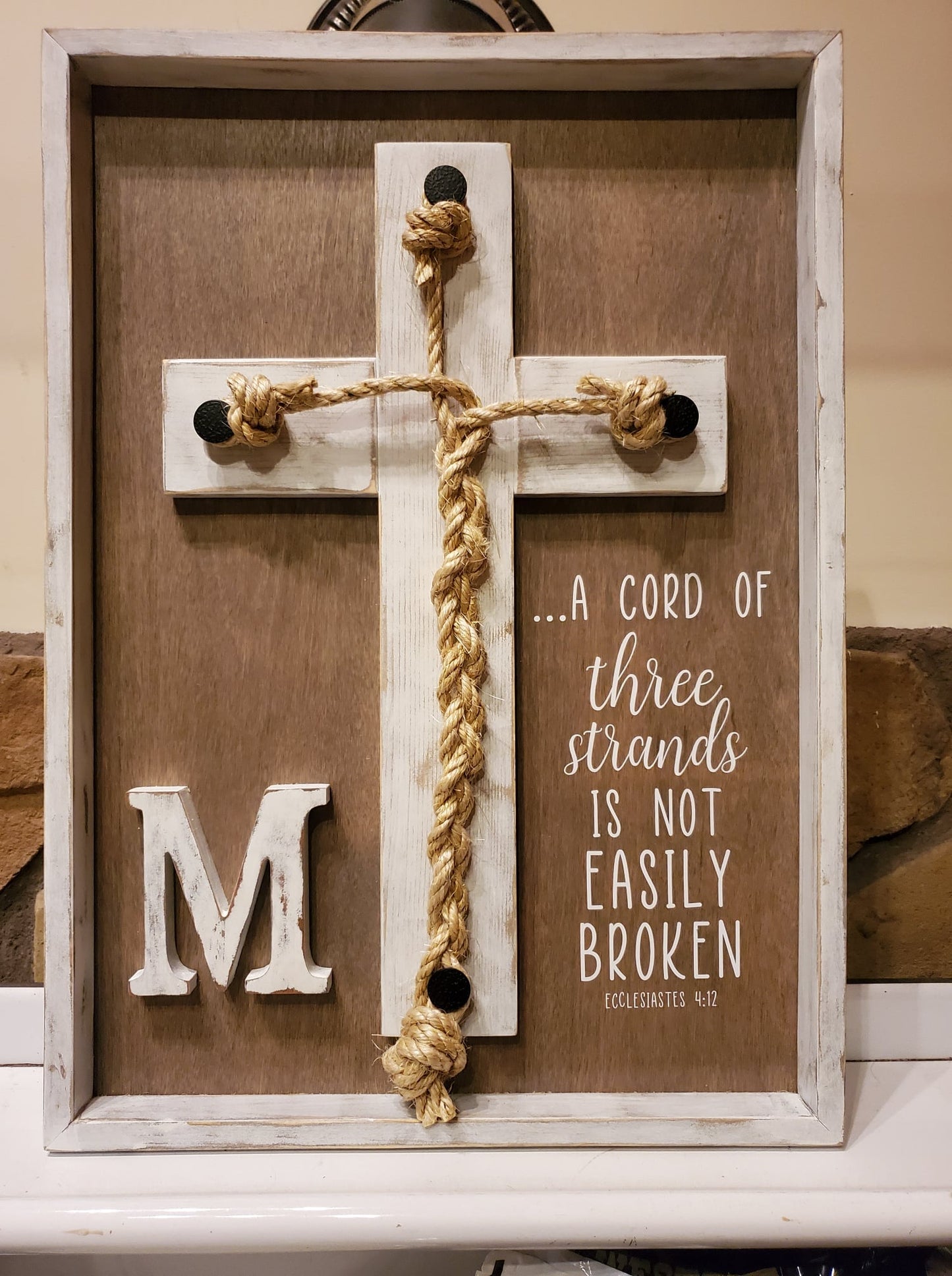 Three Cord Wedding Cross