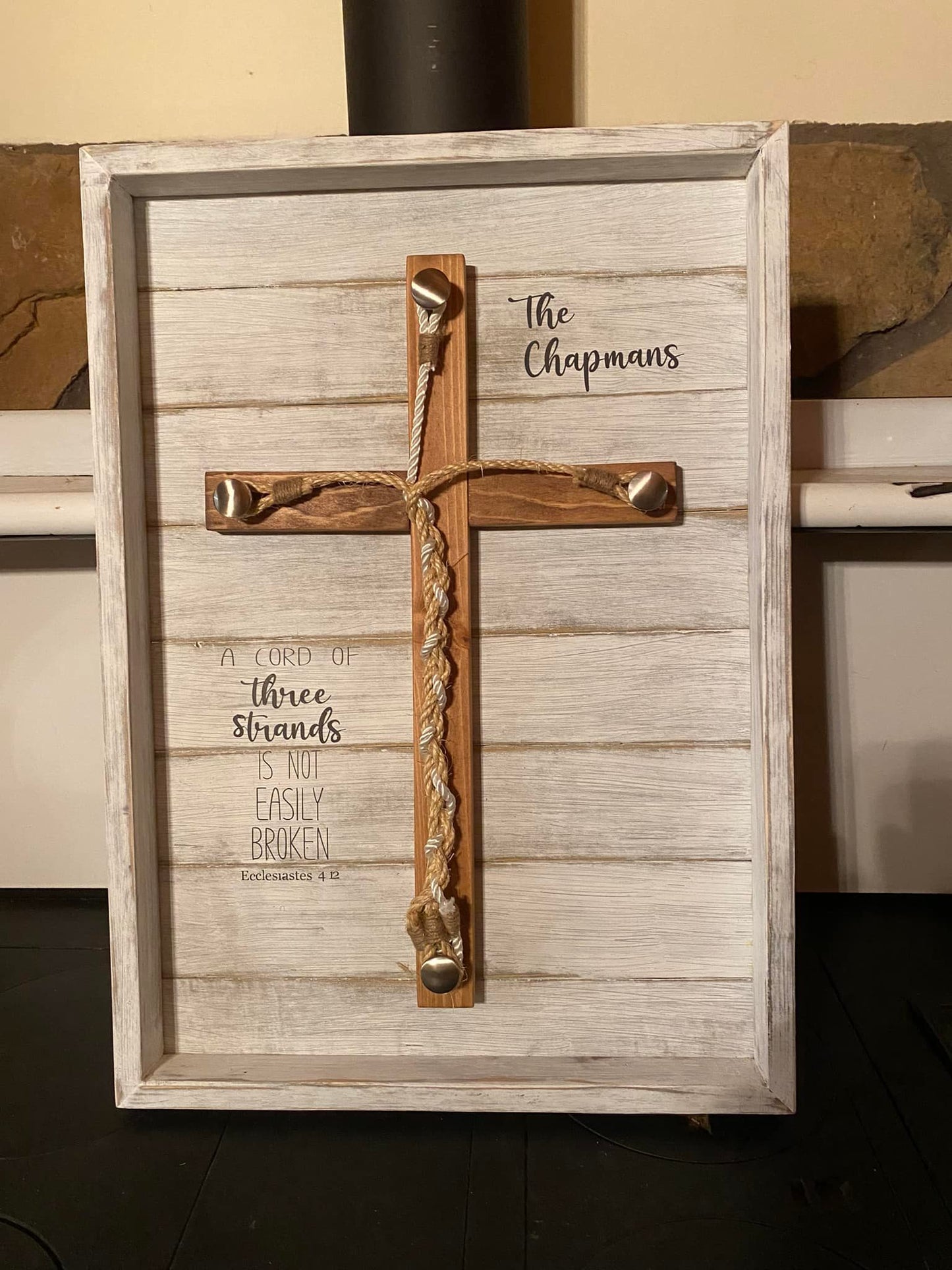 Three Cord Wedding Cross