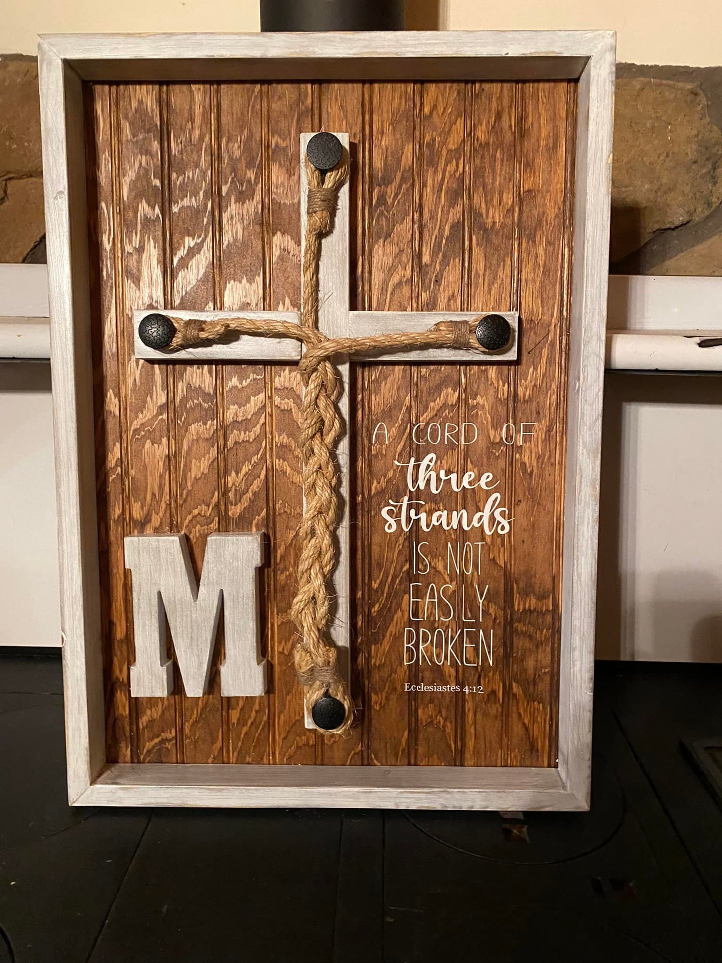 Three Cord Wedding Cross