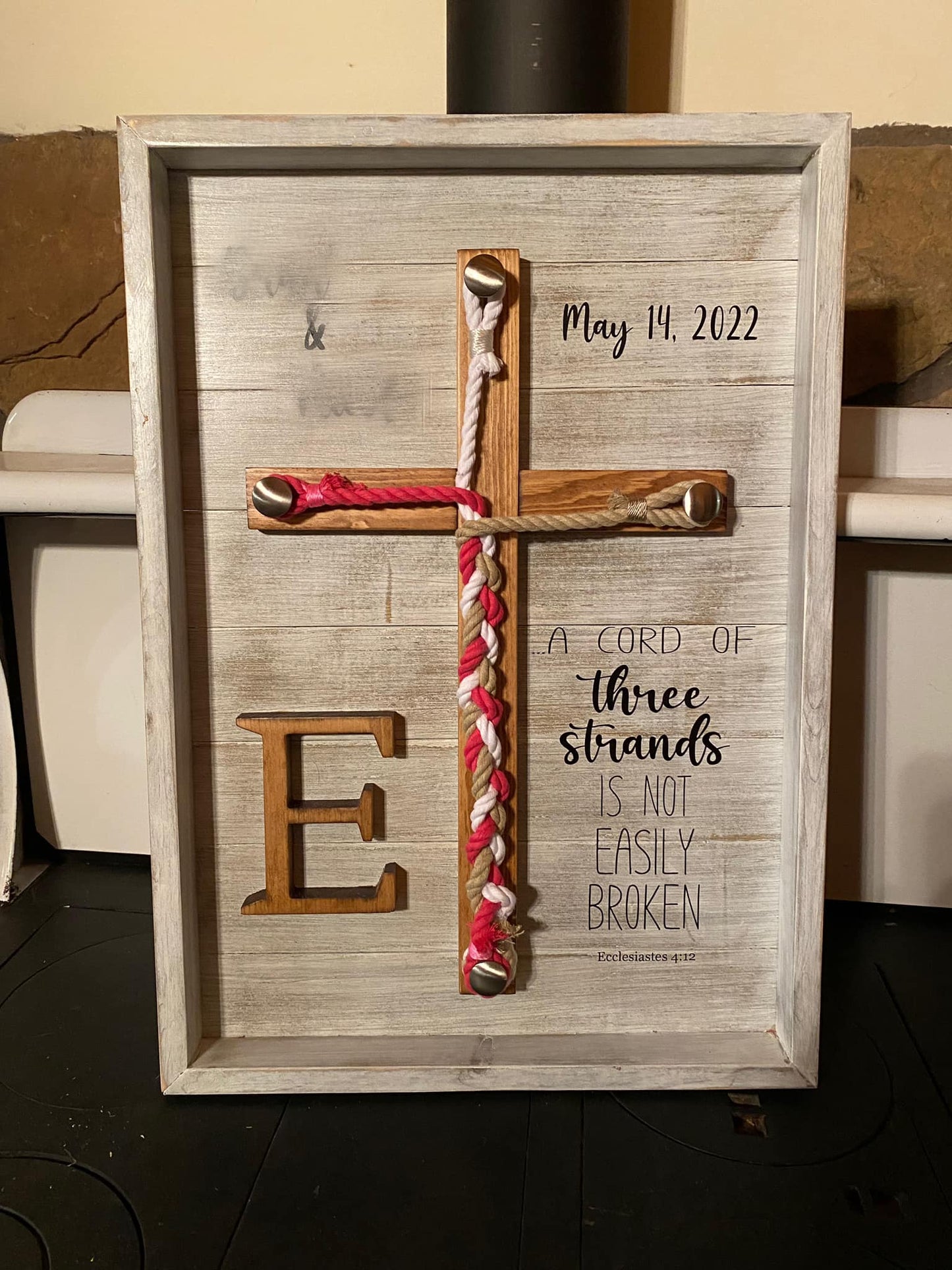 Three Cord Wedding Cross