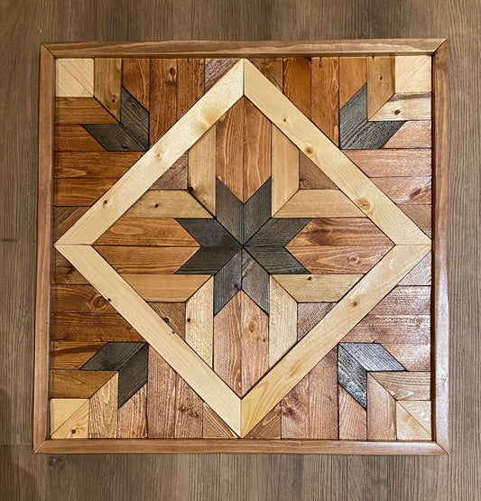 Wood Mosaic Style #4