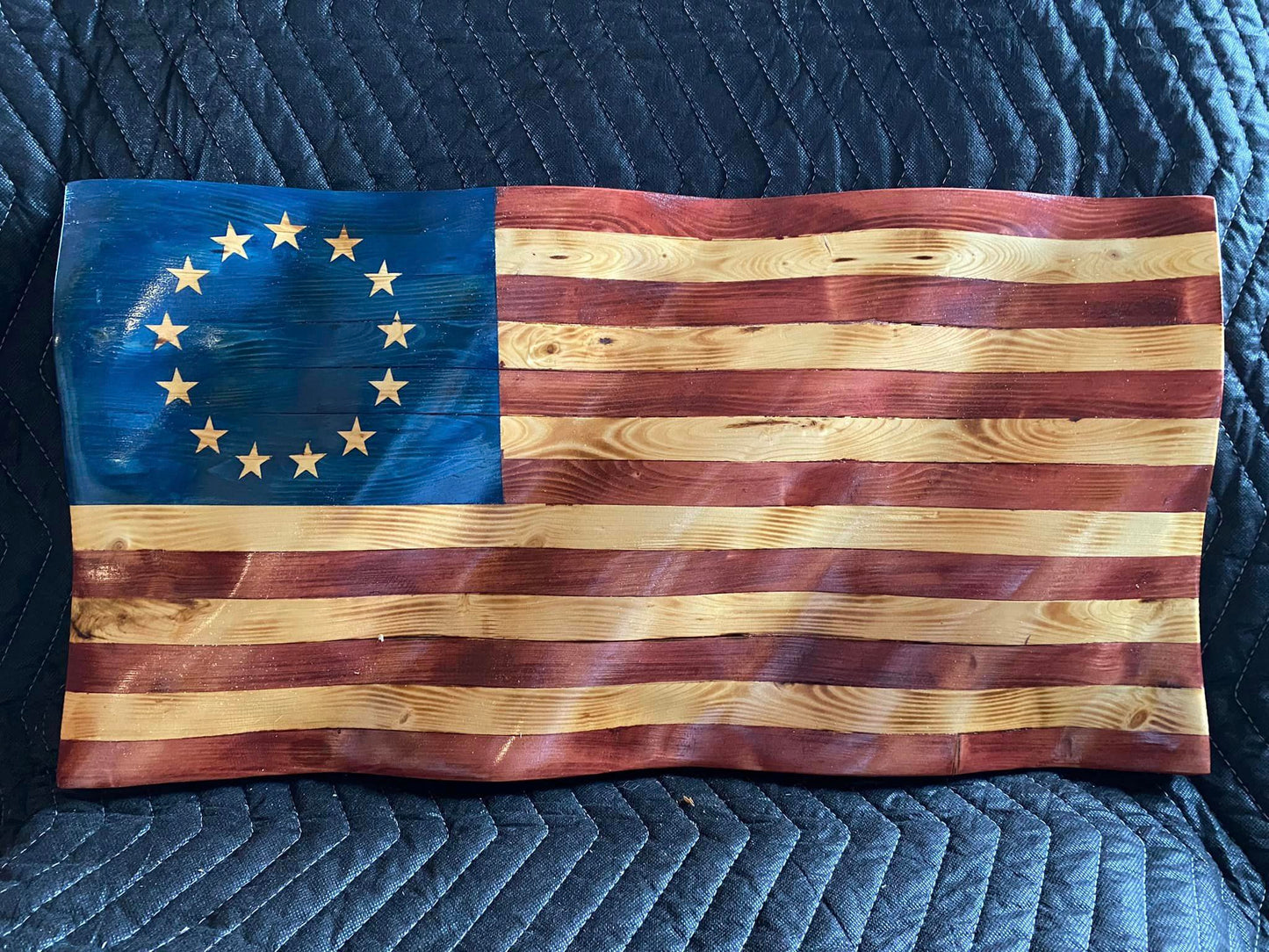 Wavy American Flag