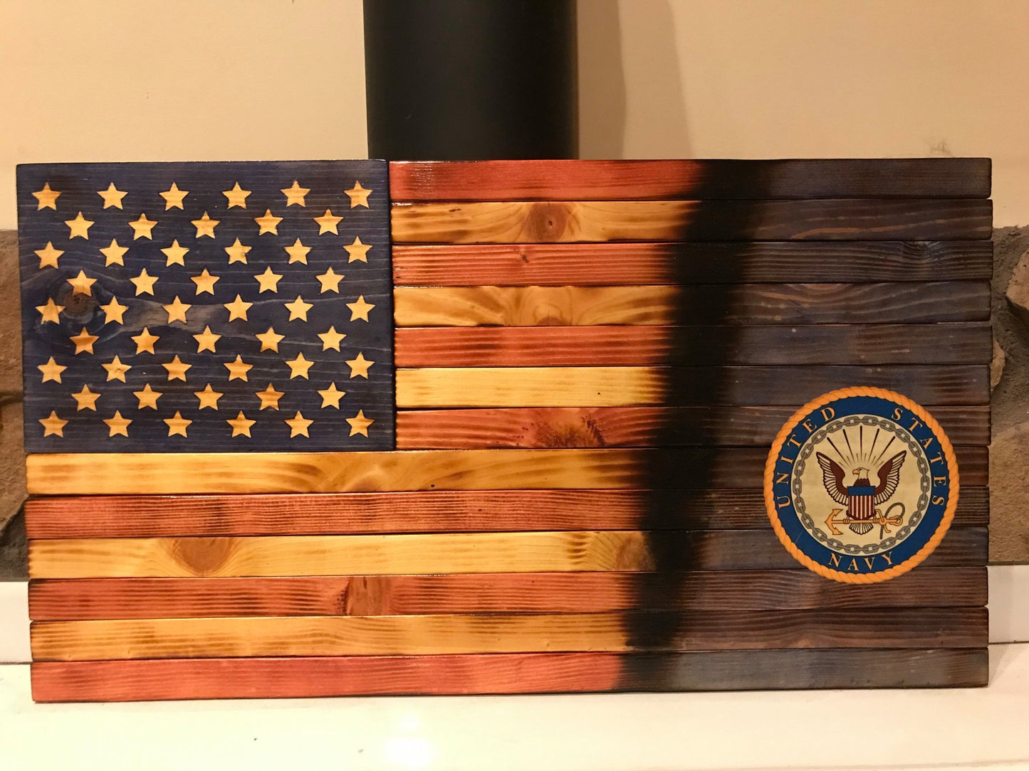 Flat US Navy Flag